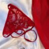 CONJUNTO NUIT SENSUELLE ROJO