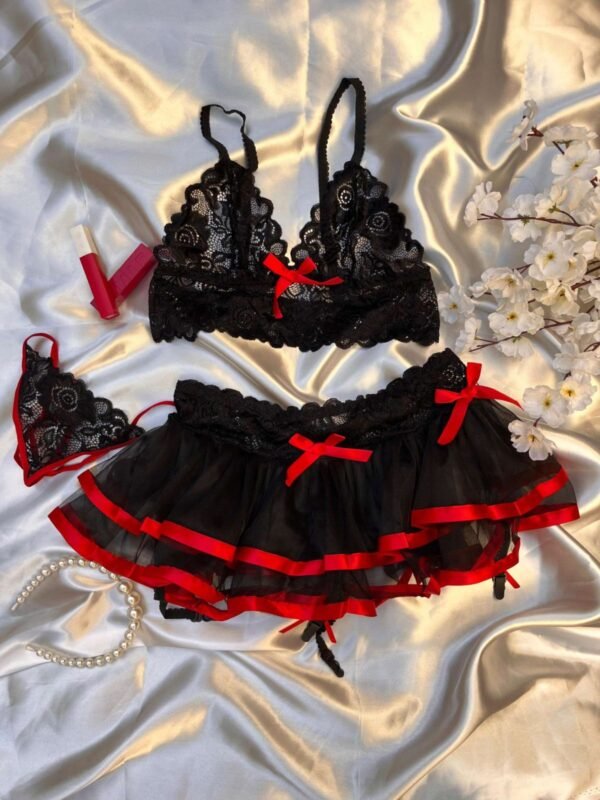 CONJUNTO ENCANTO ESCARLATA