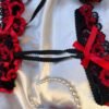 CONJUNTO PÉTALOS CARMESÍ