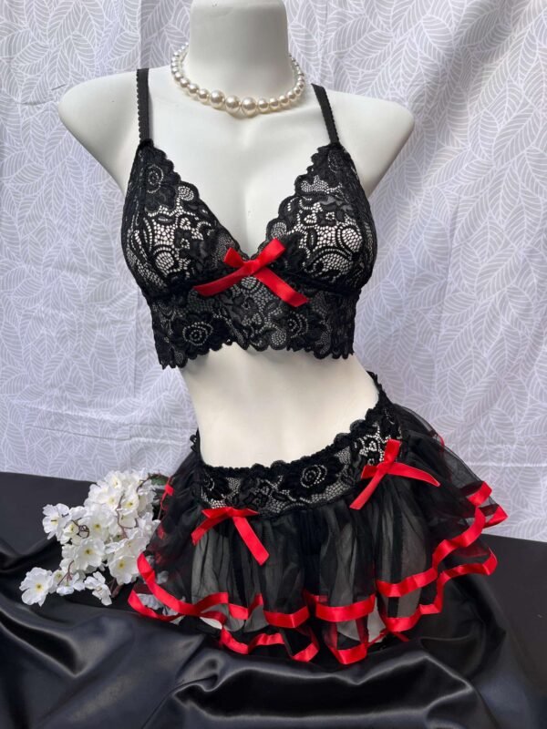 CONJUNTO ENCANTO ESCARLATA